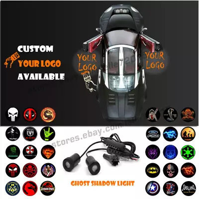 $59.85 • Buy Car Door Welcome Projector Laser Customize Your Logo Courtesy Ghost Shadow Light