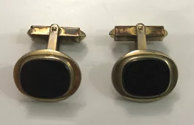 Vintage Hallmarked Rolled Gold Pair Of Cufflinks Gents • £15