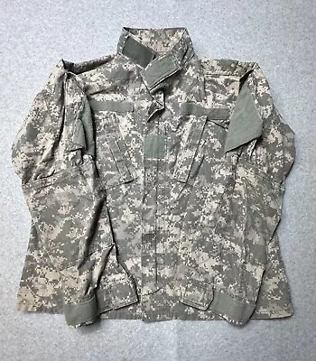 US Marine Jacket Adult Medium Gray Beige Army Camo Camouflage Military Mens • $14.95