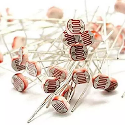 30Pcs Photoresistors Light-Dependent Resistor Photo Resistors Assortment Kit • £6.24