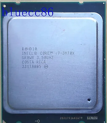 Intel Extreme I7-3970X Edition  3.5GHz 6 Core 12 Threads LGA 2011 CPU Processor • $71