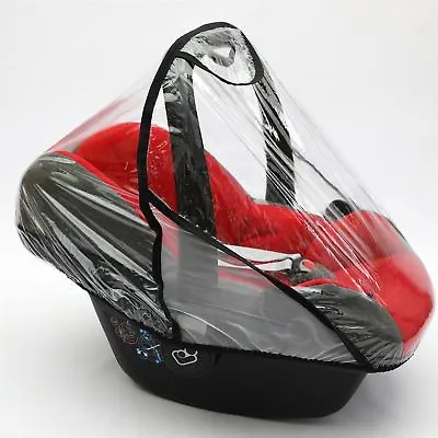 Rain Cover To Fit CYBEX CLOUD Car Seat Raincover VENTILATED (Black) • £7.49