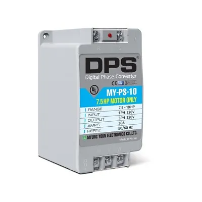 1 Phase To 3 Phase Converter Must Be Only Used On 7.5HP(5.5kW) 23Amps 200V-240V • $285