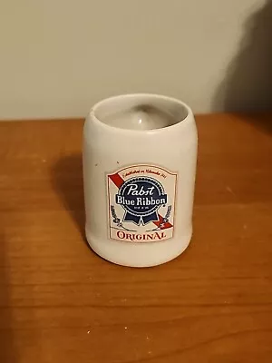 Pabst Blue Ribbon Miniature Beer Stein - Original Pabst - Shotglass Size • $4.95