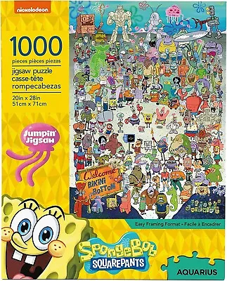 Aquarius Select: SpongeBob SquarePants Jigsaw Puzzle (1000 Piece) • $14.39