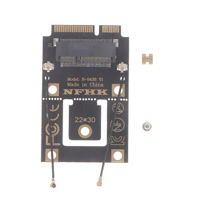 M.2 NGFF To Mini PCI-E (PCIe+USB) Adapter For M.2 Wifi Bluetooth Wireless W_~~ • $9.50