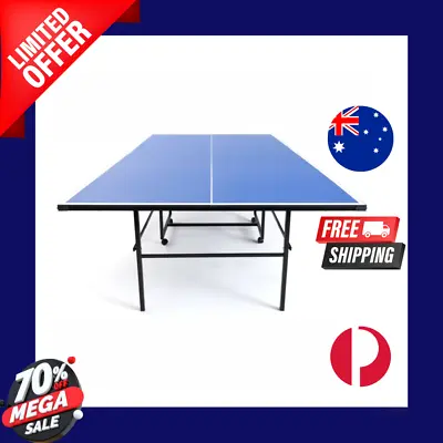 Foldable Ping Pong Table Tennis Table Outdoor Indoor Sports Family Fun AUS STOCK • $268.44