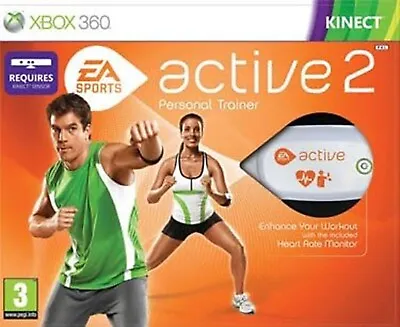 EA Sports Active 2 (game Only) XBOX 360 Video Game Original UK Release Mint Cond • £20.99