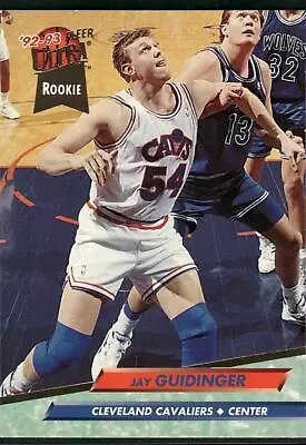 1992-93 Fleer Ultra Jay Guidinger RC #240 Cleveland Cavaliers • $1.49