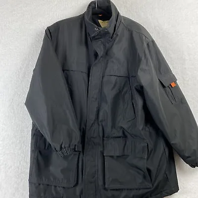 $17.49 • Buy Sonoma Life Style XL Black Jacket Men 5 Pocket Heavy Winter