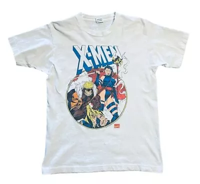 Vintage 90s 1992 X-MEN T-SHIRT Psylocke Wolverine Sabretooth MARVEL COMICS Sz M • $799