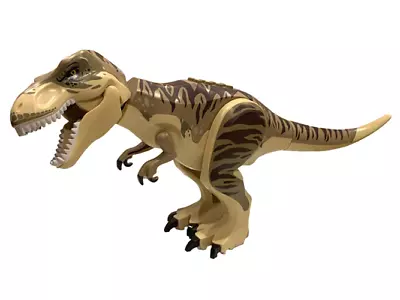 Lego Jurassic World Dinosaur Tyrannosaurus Rex Tan T Rex Trex10 From 76948 • $49.95