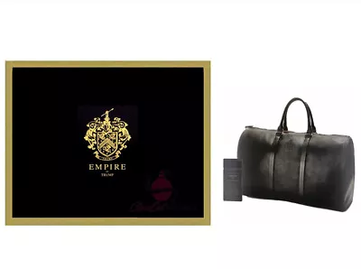 Trump Empire Cologne For Men 2 Pc Gift Set -3.4 Oz EDT Spray+Duffle Bag • $99.99