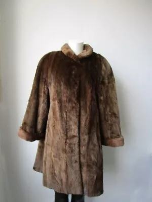 Women's Sz 8 Sheared  Canadian Mink Fur Coat Jacket MINT+ • $325