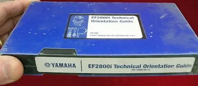 YAMAHA EF2800i Technical Orientation Guide Original Sealed VHS Tape - Generator • $12.99