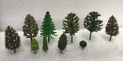 1/35 Scale Model Trees - Set Of 10  Military Diorama  GAB42a • £5.99