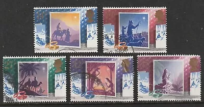 GB 1988 Christmas SG 1414-1418 Used Ref: D2 (Combined Postage) • $1.25