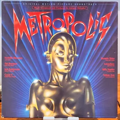  Metropolis  Giorgio Moroder's Original Motion Picture Soundtrack Vinyl LP Used • $25