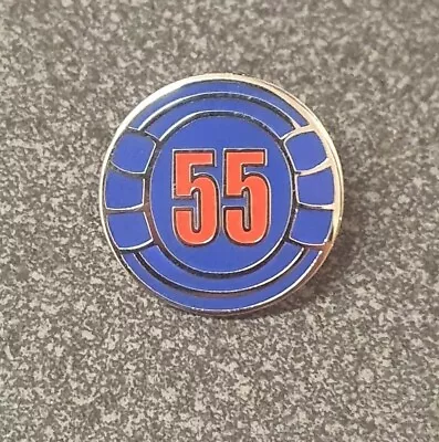 £3 • Buy Rangers / Linfield 55 Lapel Badge
