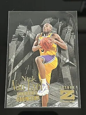 96-97 Z-force Basketball - Nick Van Exel - Little Big Men - Die Cut🔥🔥 • $8.99