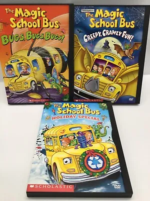 The Magic School Bus Lot Of 3 Children/Family DVD Bundle(B33) • $9.99