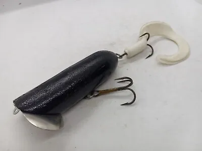 5  The Saemisch Bug Black Topwater Jitterbug Musky Lure • $17.99