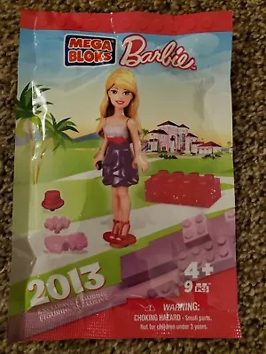 Mega Bloks 99690 Barbie Figure NY Comic Con Exclusive 2013 Building Blocks Doll • $9.99