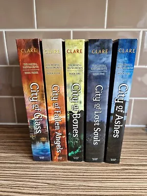£11 • Buy Cassandra Clare The Mortal Instruments City Of Bones Book Set 1 To 5