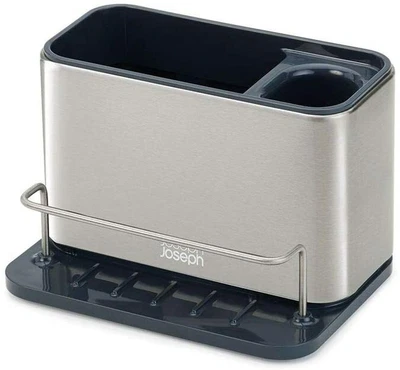 $48.29 • Buy JOSEPH JOSEPH Surface Cutlery Drainer Stainless Steel Caddy Sink Area Organiser