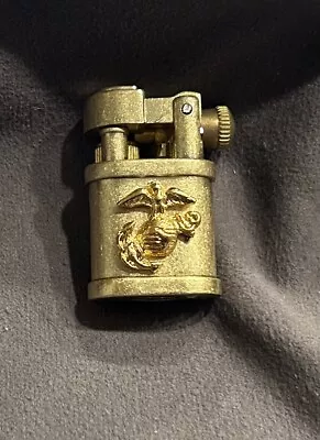 U S Marine Corps Miniature Lift Arm Brass Lighter • $18