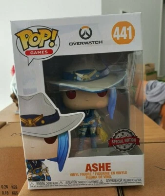$17 • Buy Overwatch Ashe Funko Pop Winter Blue Skin Exclusive Cyber Monday