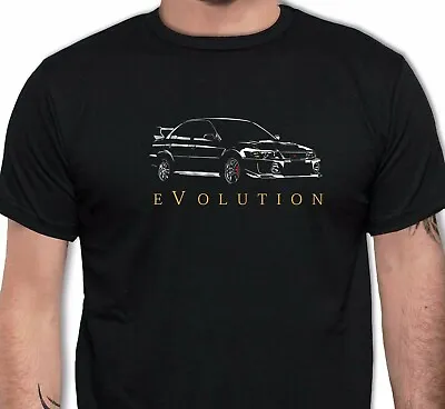 T-shirt Design For Mitsubishi Evo V Fans Jdm Evolution 5  Tshirt • $28.90