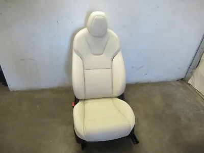 2021 Tesla Model S X Front Left Seat Complete Ventilated White 2486405-00-C • $736