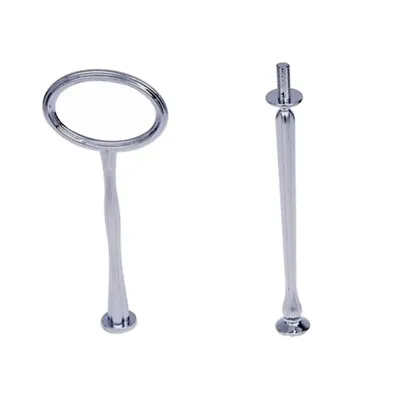 1X(5 Wedding Metal 2 Tier Cake Stand Center Handle Rods Fittings Kit F9P4)5992 • £14.28
