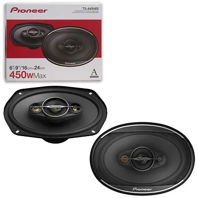 New Pioneer 6x9-inch 4-way Car Audio Coaxial Speakers Pair 6  X 9  450 Watts • $54.99