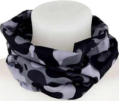 All Seasons Neck Warmer Tube Scarf Snood Mask Bandanna. Lightweight Breathable. • £3.75