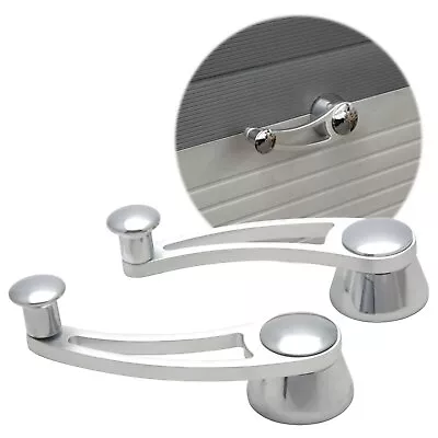 Billet Aluminum 4 1/4 Window Door Crank Handle Kit Hot Rod Chevy - • $68.57