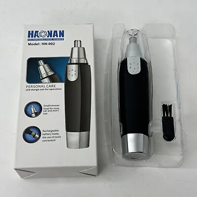 Hanan HN-002 Ear Nose Hair Trimmer Rechargeable Perfect For Your Toiletries Bag • $7.15