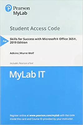 MyITLab With EText--Access Card--For Skills For Success  MyLab IT  Office 2019 • $169.98