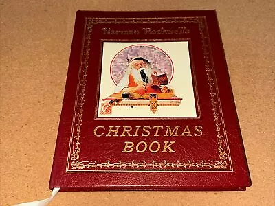 Norman Rockwell's Christmas Book Easton Press Leather Book 1993 • $24.99