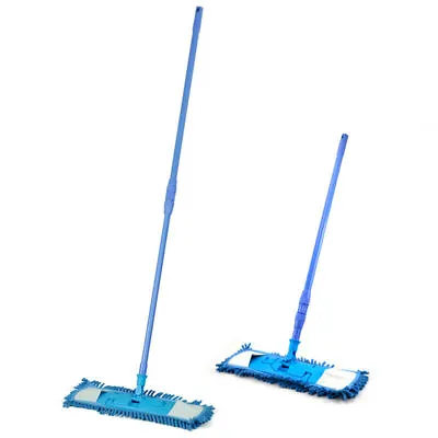 Extendable Microfibre Floor Mop Cleaner Sweeper Wooden Laminate Tile Wet Dry UK • £6.99