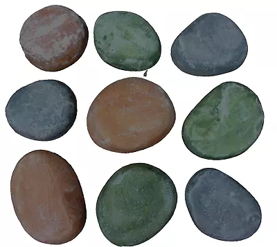 Set 18 Rock Molds Wall Stone Moulds Concrete Plaster Sizes In Description • $69.95