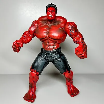Marvel Red Hulk Thunderbolt Ross 10  Action Figure Comic Diamond Select DST 2013 • £26.99