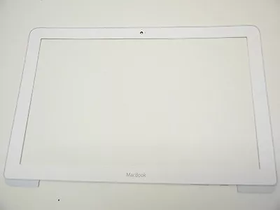 USED White LCD Bezel For MacBook A1342 13  C2D 2.26GHz MC207LL/A Unibody  • $17.99