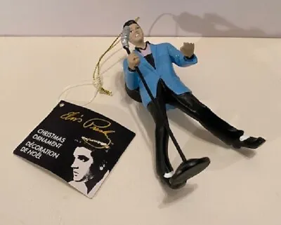 Elvis Presley Blue Blazer Rocking '50s Ornament 2019 New! • $16.95