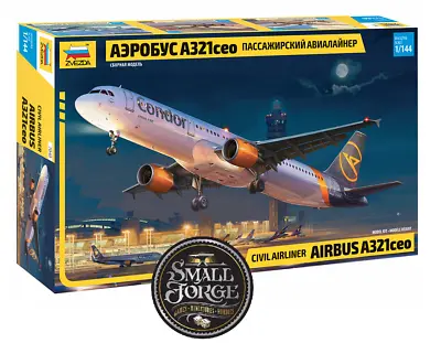 Zvezda ZV7040. AIRBUS A321ceo Civilian Airliner-plastic Model. Scale 1:144 NEW • $41