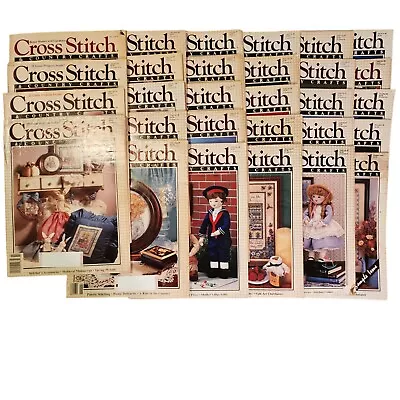 Cross Stitch & Country Crafts Magazines Vintage • $9.99