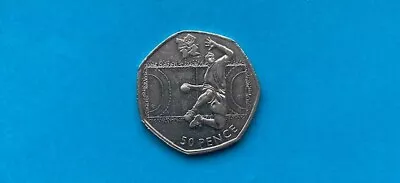 Olympic Handball 50p 2011 **Really  Valuable** • £8.45