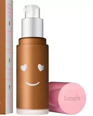 Benefit Hello Happy Flawless Brightening Foundation Sample Pot 3ml Nr9 Deep Neut • £4