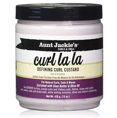 Aunt Jackie's Curl La La Defining Curl Custard  • £9.97